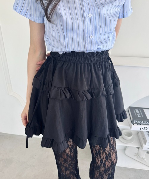 セール】2WAYフリルキャミソール/ フリルスカート（キャミソール