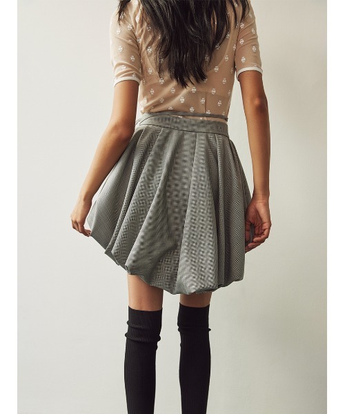SORIN(ソリン )の「Asymmetry Balloon Skirt(スカート・レディース・チェック/ブラック・38/36)」の18枚目の写真