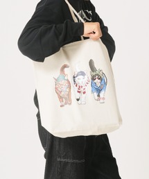 CORISCO（コリスコ）の「キャンバスアニマル柄トートバッグ(M1)（トートバッグ）」