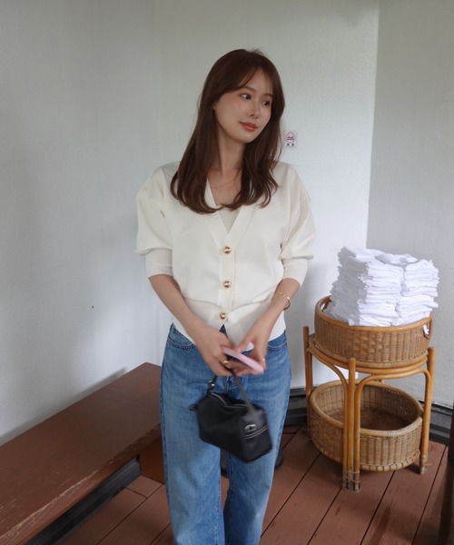 model：H158 着用サイズ：FREE