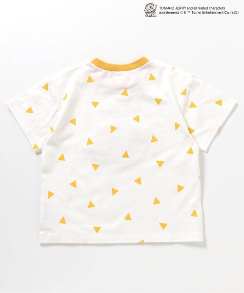 Tom＆Jerry（トムアンドジェリー）の「トムとジェリー 総柄モチーフＴシャツ（Tシャツ/カットソー・キッズ・ピンク/イエロー/サックスブルー・80/90/100/110/120/130）」の15枚目の写真