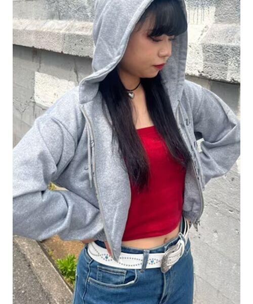 jouetie(ジュエティ)の「マルチWAYチューブトップ(キャミソール・レディース・ブラウン/レッド/ブラック/ブルー/オフホワイト・MEDIUM)」の9枚目の写真