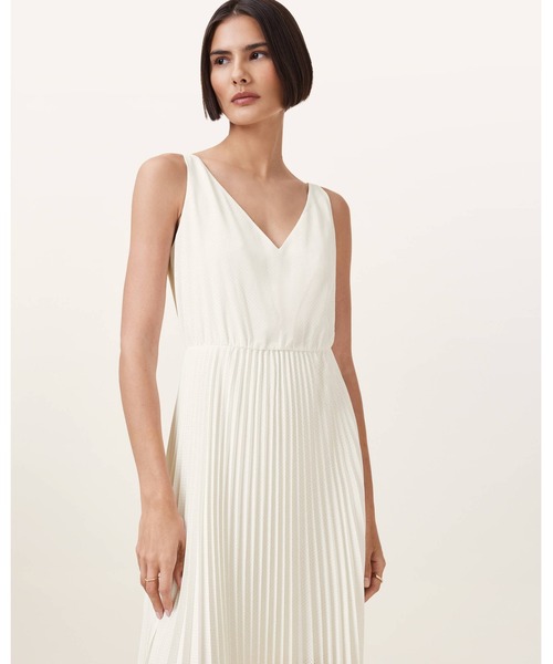 ALLSAINTS(オールセインツ)の「LEIA HARLEY MAXI DRESS | LEIA HARLEY マキシ ドレス・ワンピース(ワンピース・レディース・ホワイト・S/M/XS/L)」の5枚目の写真