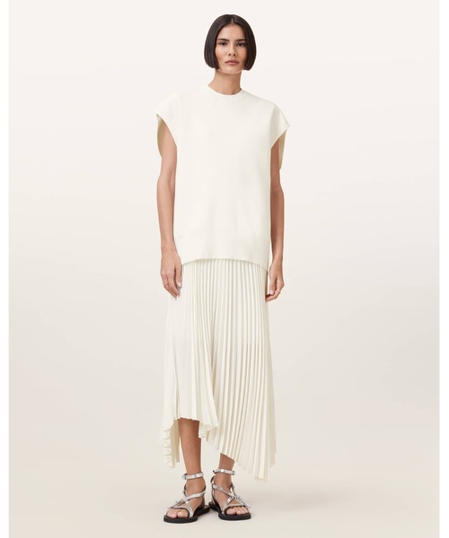 ALLSAINTS(オールセインツ)の「LEIA HARLEY MAXI DRESS | LEIA HARLEY マキシ ドレス・ワンピース(ワンピース・レディース・ホワイト・S/M/XS/L)」の6枚目の写真