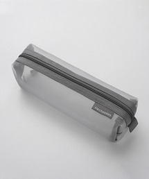 lit.Cy | ワイド レクタングル メッシュ ペンケース ポーチ(ステーショナリー)