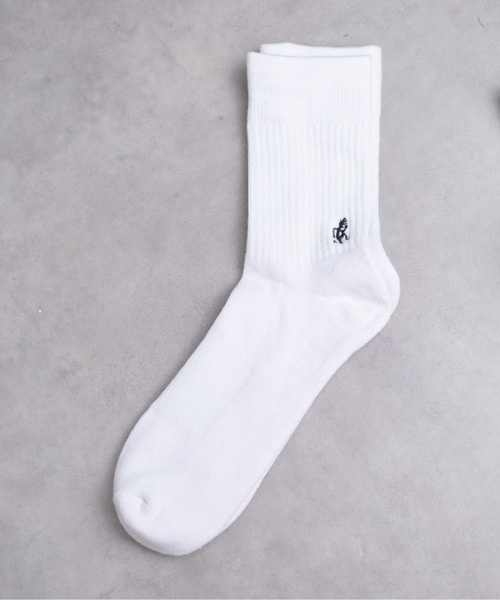 Gramicci（グラミチ）の「★GRAMICCI★BASIC CREW SOCKS（ソックス/靴下・メンズ・ブラック/その他/ホワイト・25-27/23-25）」の16枚目の写真
