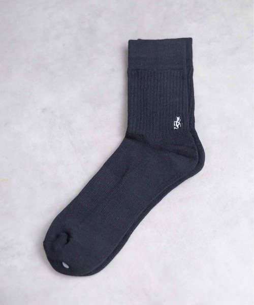 Gramicci（グラミチ）の「★GRAMICCI★BASIC CREW SOCKS（ソックス/靴下・メンズ・ブラック/その他/ホワイト・25-27/23-25）」の10枚目の写真