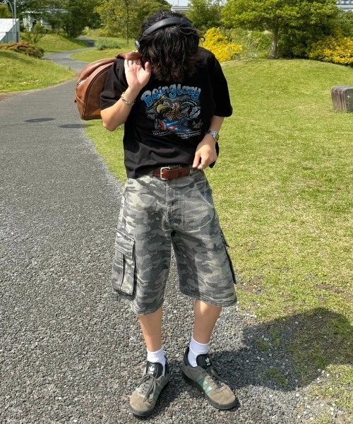 INTER FACTORY（インターファクトリー）の「りゅうせい - オリジナルグラフィックTシャツ made in INTER FACTORY（Tシャツ/カットソー・メンズ・ブラック/バーガンディー・MEDIUM/LARGE）」の16枚目の写真