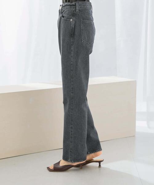NEEDBY heritage（ニードバイヘリテージ）の「NEEDBY heritage　LEAH PANTS（デニムパンツ・レディース・ブルー/ダークグレー・24/25/26）」の9枚目の写真