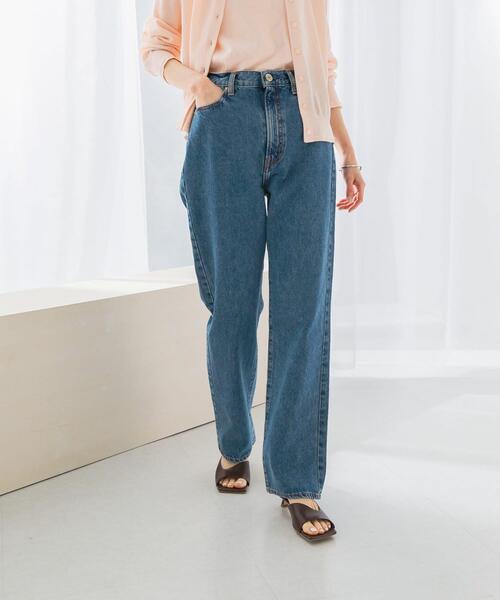 NEEDBY heritage（ニードバイヘリテージ）の「NEEDBY heritage　LEAH PANTS（デニムパンツ・レディース・ブルー/ダークグレー・24/25/26）」の17枚目の写真