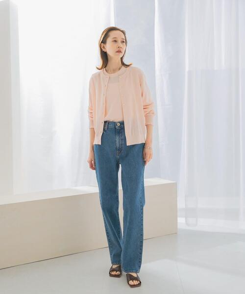 NEEDBY heritage（ニードバイヘリテージ）の「NEEDBY heritage　LEAH PANTS（デニムパンツ・レディース・ブルー/ダークグレー・24/25/26）」の19枚目の写真