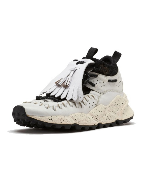 go slow caravan(ゴースローキャラバン)の「Flower MOUNTAIN/フラワーマウンテン FRINGE FOR SHOE LACE(シューズアクセサリー・メンズ・ホワイト/ナチュラル/ブラック/ダークブラウン・LARGE/MEDIUM)」の6枚目の写真