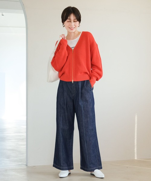 同梱　専用 セール】大人サマーイージーデニムパンツ＜低身長サイズあり