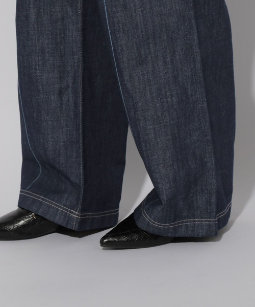 同梱　専用 セール】大人サマーイージーデニムパンツ＜低身長サイズあり