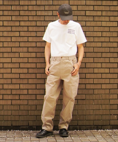 BROOKLYN OVERALL（ブルックリンオーバーオール）の「イージーカーゴパンツ（カーゴパンツ・メンズ・ベージュ/カモフラージュ・LARGE/MEDIUM）」の11枚目の写真