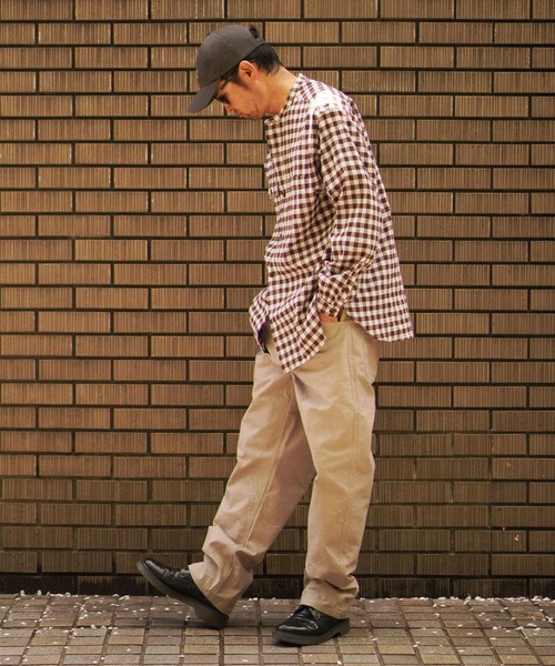 BROOKLYN OVERALL（ブルックリンオーバーオール）の「イージーカーゴパンツ（カーゴパンツ・メンズ・ベージュ/カモフラージュ・LARGE/MEDIUM）」の17枚目の写真