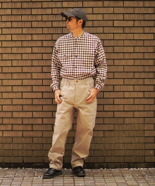 BROOKLYN OVERALL（ブルックリンオーバーオール）の「イージーカーゴパンツ（カーゴパンツ・メンズ・ベージュ/カモフラージュ・LARGE/MEDIUM）」の19枚目の写真