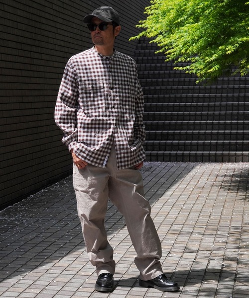 BROOKLYN OVERALL（ブルックリンオーバーオール）の「イージーカーゴパンツ（カーゴパンツ・メンズ・ベージュ/カモフラージュ・LARGE/MEDIUM）」の22枚目の写真