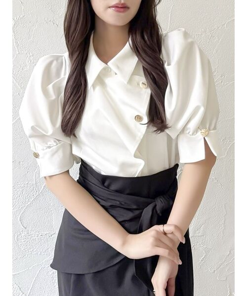 dazzlin(ダズリン)の「ラップマーメイドラインスカート(スカート・レディース・ブラック/ベージュ/グレー・SMALL/MEDIUM)」の20枚目の写真