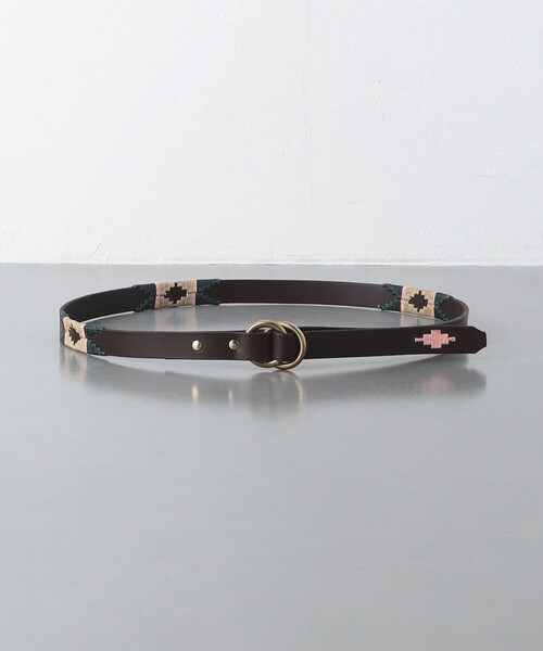 UNITED ARROWS（ユナイテッドアローズ）の「【別注】＜MAISON GAUCHOS＞ ベルト（ベルト・メンズ・その他/ブラック/ダークブラウン・FREE）」の3枚目の写真
