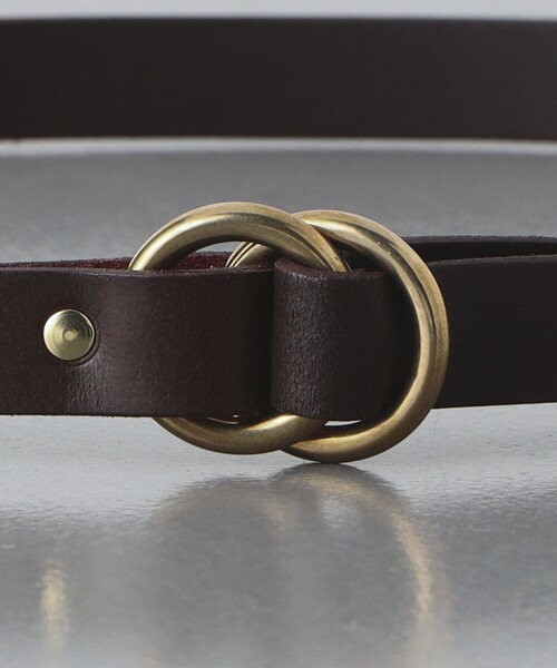 UNITED ARROWS（ユナイテッドアローズ）の「【別注】＜MAISON GAUCHOS＞ ベルト（ベルト・メンズ・その他/ブラック/ダークブラウン・FREE）」の5枚目の写真