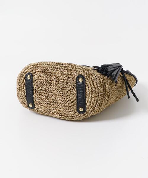 URBAN RESEARCH ROSSO WOMEN（アーバンリサーチ　ロッソ）の「VIOLAd’ORO　アバカワンショルダーバッグ（かごバッグ・レディース・ブラウン系その他/ブラウン・-）」の8枚目の写真