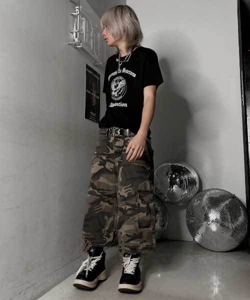 Gamchu ガムチュ 半壊卍壊デニム パンツ Gamchu ガムチュ 半壊卍壊デニム パンツ