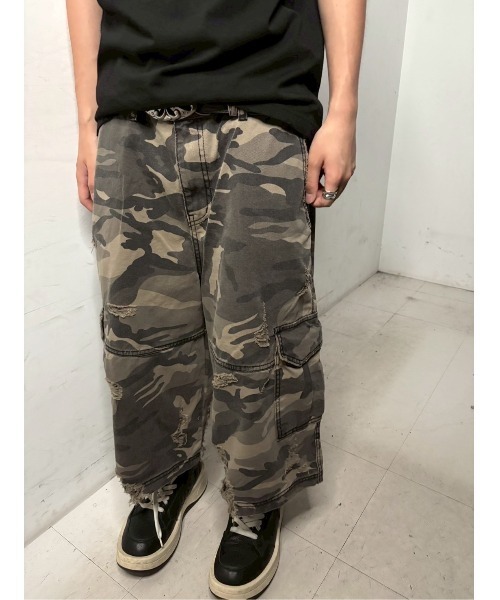 パンツ JIMWAG Damage gradation half pants JIMWAG Damage gradation half pants - メルカリ