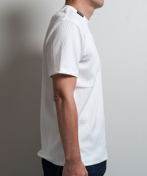 Buffalo Bobs(バッファローボブズ)の「TREAD-CREW(トレッド-クルー)クルーネック Tシャツ(Tシャツ/カットソー・メンズ・ホワイト/ブラック・2-3/3-4/1-2)」の5枚目の写真