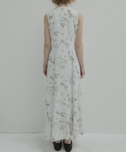 ワンピース vintage botanical floral sheer maxidress セール】ヴィンテージフラワーマキシドレス / Vintage Floral