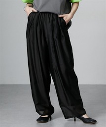 Soiunique | 光沢素材シアーカーブパンツ　［Soiunique］(その他パンツ)