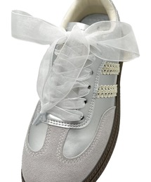 4D6 カラー シューレース スニーカーアクセ リボン