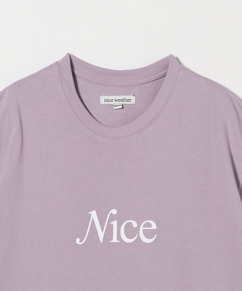 【NICE WEATHER】Signature T-Shirt NICE TEE 男女兼用 (6 COL) NICE WEATHER】Signature T-Shirt NICE TEE 男女兼用 (6 COL