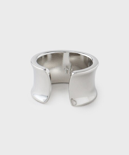 tk.TAKEO KIKUCHI(ティーケータケオキクチ)の「デザインブラスリング(リング・メンズ・シルバー系/シルバー・19)」の4枚目の写真