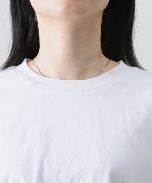 COLONY 2139(コロニートゥーワンスリーナイン)の「カットバルーン半袖トップス(Tシャツ/カットソー・レディース・ブラック/ミント/ホワイト/チャコールグレー・FREE)」の14枚目の写真