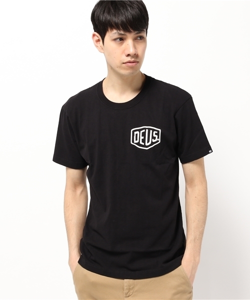 DEUS EX MACHINA(デウスエクスマキナ)の「DEUS EX MACHINA / Venice Address Tee (Tシャツ/カットソー・メンズ・ホワイト/ブラック/ネイビー・X-SMALL/MEDIUM/SMALL)」の3枚目の写真