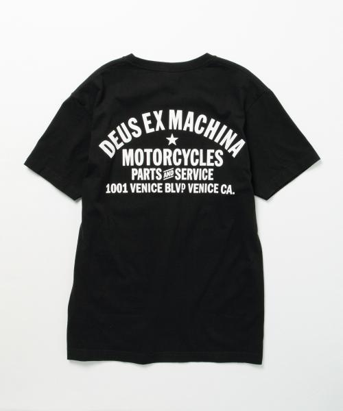 DEUS EX MACHINA(デウスエクスマキナ)の「DEUS EX MACHINA / Venice Address Tee (Tシャツ/カットソー・メンズ・ホワイト/ブラック/ネイビー・X-SMALL/MEDIUM/SMALL)」の9枚目の写真