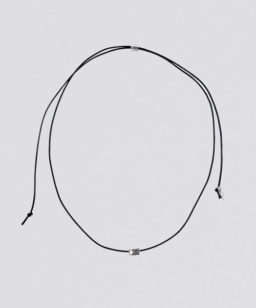 kiehtova(キエトヴァ)の「【kiehtova】SQUARE CORD CHOKER/スクエア コードチョーカー KT18(チョーカー・レディース・ブラック・FREE)」の5枚目の写真