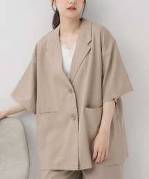 RETRO GIRL | 半袖テーラードJK(テーラードジャケット)