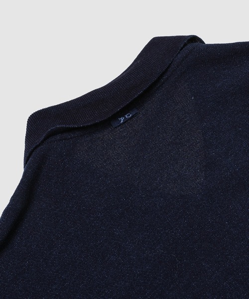 H/W INDIGO POLO SHIRT（ポロシャツ）｜PORTER CLASSIC（ポーター