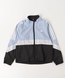 adidas アディダス ブルゾン(その他) 紺x水色 S 3800125E0010 ブランド古着】adidas|アディダスのブルゾン(ブルー・ネイビー