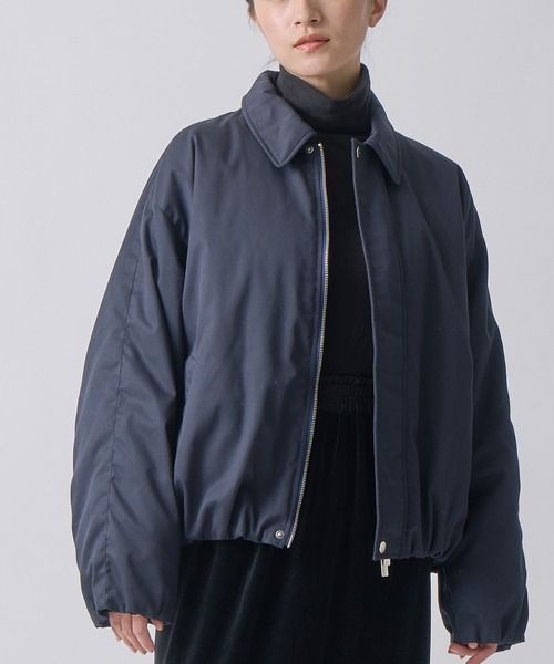 セール】「miffew/ ミフュー」WIDE SQUARE ZIP UP DOWN JACKET（ダウン