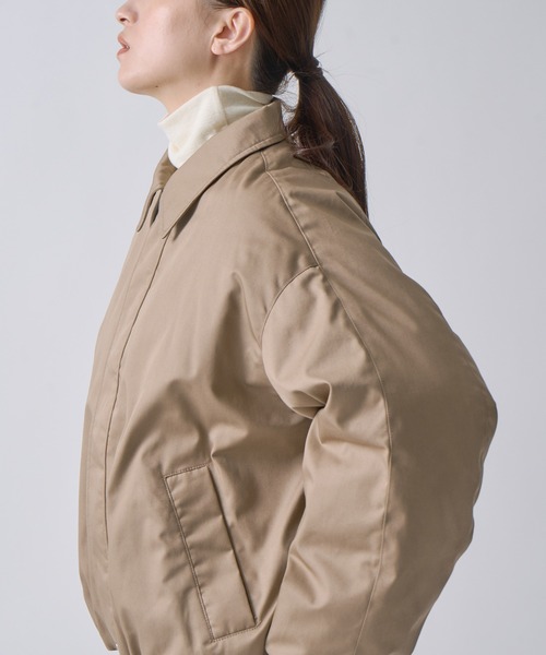 セール】「miffew/ ミフュー」WIDE SQUARE ZIP UP DOWN JACKET（ダウン