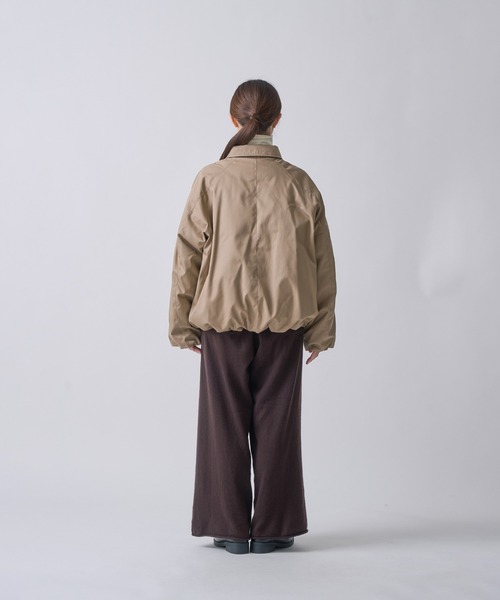 miffew/ ミフュー」WIDE SQUARE ZIP UP DOWN JACKET 【公式通販】
