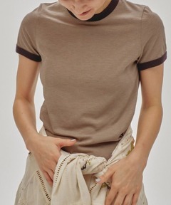 最終決算 TODAYFUL/トゥデイフル】Compact Ringer Tee/コンパクトリンガー トップス