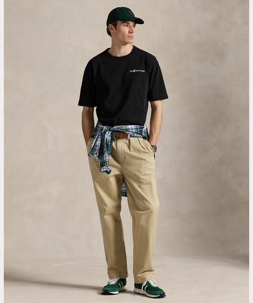 POLO RALPH LAUREN(ポロ ラルフ ローレン)の「リラックス フィット ロゴ ジャージー Tシャツ(Tシャツ/カットソー・メンズ・ブラック系1・L/M/S/XS/XXL/XL)」の5枚目の写真