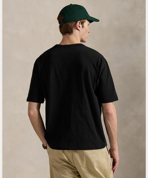 リラックス フィット ロゴ ジャージー Tシャツ（Tシャツ