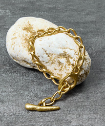 GILD（ギルド）の「GILD ギルド / Shell formation chain atypical mantel bracele シルバー925エイティピカルチェーンブレスレット / G251-BR03（ブレスレット）」