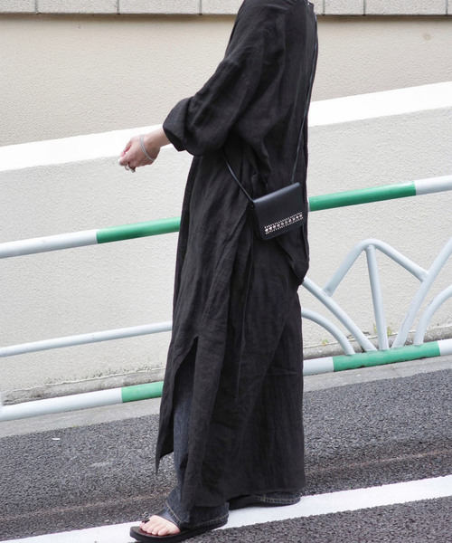 journal standard luxe リネン ノースリーブワンピ　ブラック journal standard luxe リネン ノースリーブワンピ ブラック