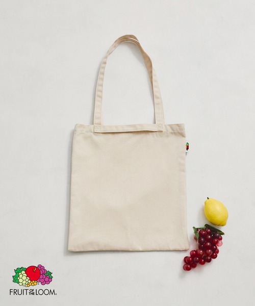 FRUIT OF THE LOOM(フルーツオブザルーム)の「【FRUIT OF THE LOOM】BASIC PARTITION TOTE(トートバッグ・レディース・オフホワイト/ピンク/ベージュ/ネイビー・FREE)」の1枚目の写真